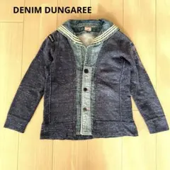 DENIM DUNGAREE デニム ダンガリー セーラー スウェット 130