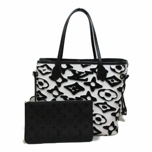 ルイ・ヴィトン LV×UF ネヴァーフルMM トートバッグ ブランドオフ LOUIS VUITTON トートバッグ モノグラム・タフテッド 中古 レディース