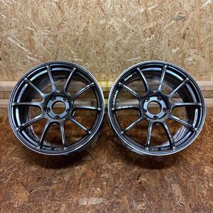 希少☆軽量☆アドバンRZ☆18×8J+44☆114.3/5穴☆走り屋　シビック　タイプR　JDM