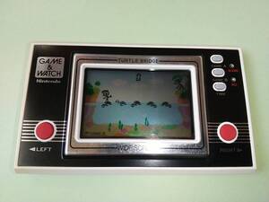 ゲームウォッチ GAME&WATCH タートルブリッジ　動作確認済