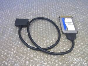 SCSI インターフェイスカード PCMCIA BUFFALO バッファロー IFC-USCB 動作未確認