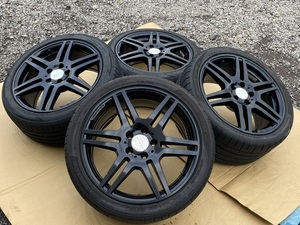 ホイール付タイヤ４本セット メルセデスベンツ純正 W212 W207 AMG Eクラス 18x8.5J+48 9J+54 112-5 4本 A212 W204 W205 W206 W213 W212