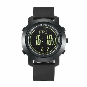 うで時計 メンズ 時計 デジタル 登山 高度計付き腕時計 気圧計付き コンパス機能 ランニングウォッチ H6500