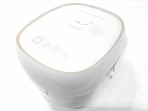 ★動作品 Panasonic パナソニック IHジャー炊飯器 SR-KT068 3.5合炊き ホワイト 2019年製 E-0627-11□@100★