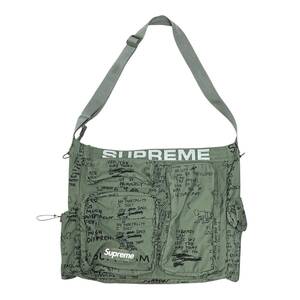 Supreme シュプリーム　x GONZ 23SS Field Messenger Bag カーキ サイズ:F