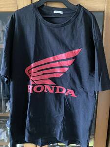 ☆安い☆HONDAの　目立つ!デカロゴTシャツ