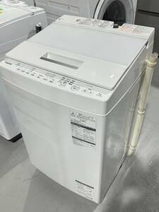 ★TOSHIBA 東芝★ 洗濯機 ZABOON AW-7D7 2019年 7.0㎏ ガラストップ ファミリー向け 自動お掃除 風乾燥 福島 郡山市★直接渡しOK★