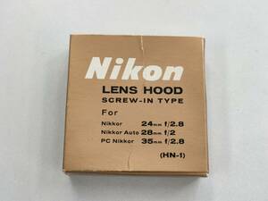 ◆ニコン レンズフード HN-1◆Nikon LENS HOOD SCREW-IN TYPE◆