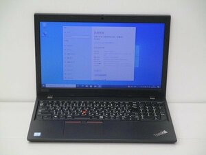 【1円スタート】lenovo ThinkPad L590 20Q8S17M00 Core i5 8265U 1.6Ghz 8GB 256GB(SSD) 15.6インチ HD (1366×768) Windows10 Pro 64bit