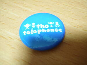 RSRライジングサンロックフェスティバル2013 グッズ 缶バッジ the telephones