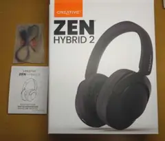 ワイヤレス ヘッドホン Creative Zen Hybrid 2