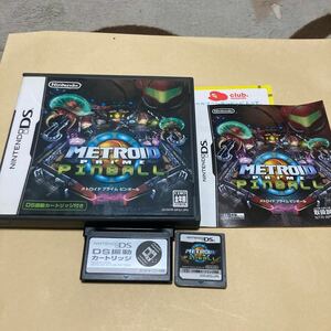 送料無料 DS メトロイドプライム ピンボール 振動カートリッジ付 METROID PRIME PINBALL NDS NINTENDO NINTENDODS ニンテンドー DSソフト