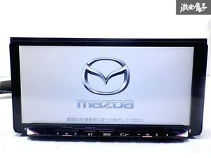 動作OK!! マツダ 純正 QY-7748 GCX676W メモリーナビ カーナビ CD DVD 地図データ2016年 フルセグ Bluetooth 即納 棚S-1