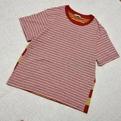 ユニクロ MARNI マルニ コラボ 総柄 ボーダー Tシャツ