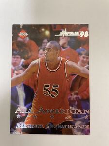 NBAカード　マイケル・オロウォカンディ　MICHAEL OLOWOKANDI ALL AMERICAN EDGE IMPULSE’98 1459/5000【5000枚限定】【Rookie】