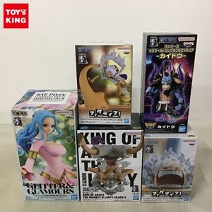 1円〜 未開封 ONE PIECE GLITTER & GLAMOURS ネフェルタリ・ビビ ll フィグライフ! モンキー・D・ルフィ ギア5 vol.4 他