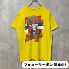 古着 used　GILDAN　ギルダン　COLORADO　コロラド　2019　半袖プリントTシャツ　イエロー　黄色　レトロ