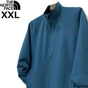 1円～!売切!【正規新品】THE NORTH FACE◆HYBRID WITH FUTUREFLEECE FULL ZIP フルジップ ジャケット US限定 軽量 スポーツ(XXL)青180915-5