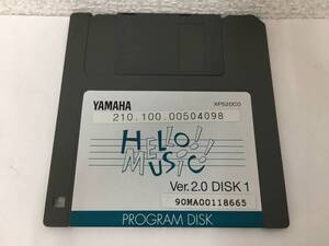 ●○F256 3.5インチ YAMAHA HELLO!MUSIC! PROGURAM DISK○●