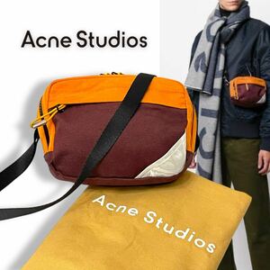 正規品 Acne Studios Bla Konst Hidey アクネ ストゥディオズ ブロコンスト ナイロン ショルダーバッグ ウエストバッグ マルチカラー