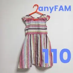 anyFAM　ワンピース　女の子　夏　110