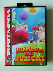  新品 ローメアウ & ジャリキャット MD ROMEOW AND JULICAT SEGA GENESIS ★ 北米版 セガメガドライブ