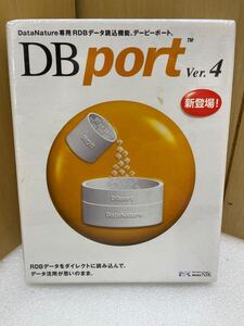 MB0267 未開封 NJK DB PORT Ver.4 DataNature専用RDB データ読込機能 1206