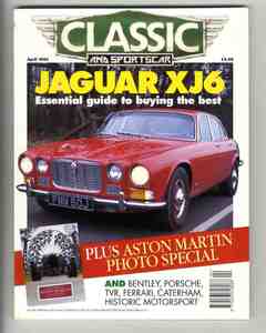 【d0648】95.4 CLASSIC AND SPORTSCAR／ジャガーXJ6、TVR、ベントレー フリーストーン&ウェッブ、フェラーリ400i GTO、...