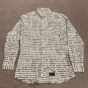 【L】wtaps 16SS TEXTILE L/S ダブルタップス 総柄シャツ 長袖シャツ Lima (161LTDT-SHM08)