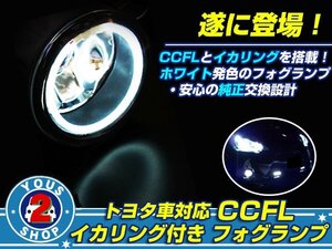 ラクティス SCP10系 NCP10系 CCFLイカリング フォグ ホワイト