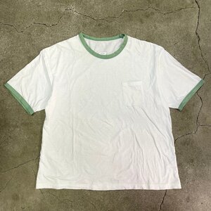 visvim AMPLUS RINGER TEE S/S LIGHT GREEN 3