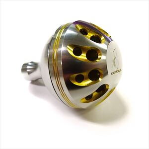 K35SRSRGD-G アルミ 35mm 20g ゴメクサス パワー ハンドル ノブ ダイワS シマノA 4mm