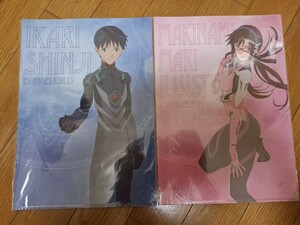クリアファイル11枚。ローソン限定 エヴァ2種・アイマスミリオン6種、アイマス映画ノベルティ2種、あの花ここさけ空青コラボ1枚