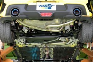 個人宅発送可能 TRUST トラスト GReddy パワーエクストリームRマフラー SUZUKI スズキ スイフトスポーツ ZC33S K14C (10193305)