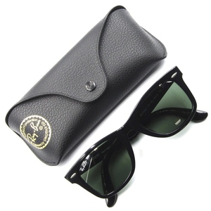 Ray-Ban レイバン サングラス RB2140-F WAYFARER ウェイファーラー フルフィット 偏光 イタリア製 901/58 ブラック 65006752