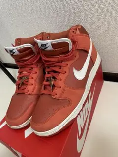 Nike オレンジ ハイカットスニーカー サイズ8