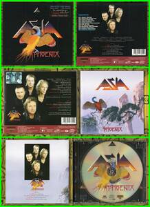 ♪≪限定輸入盤SlipCase付CD≫ASIA(エイジア)/PHOENIX♪KING CRIMSON♪URIAH HEEP♪EL&P♪BUGGLES♪YES♪GTR