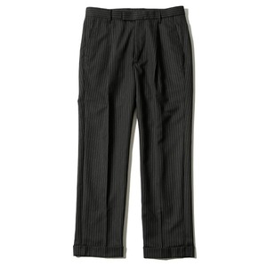 RUDE GALLERY RG EMB TUCK TROUSERS(BLKWHT) 2