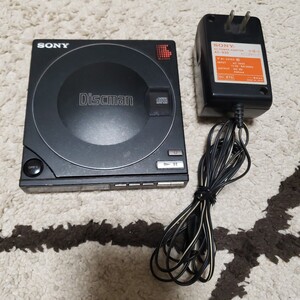 SONY Discman D-100 ポータブルCDプレーヤー ディスクマン ACアダプター