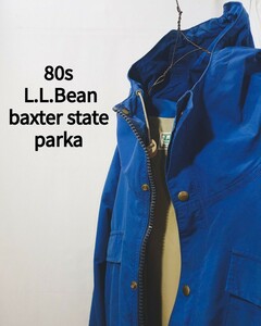 Vintage L.L.Bean baxter state parka 80s エルエルビーン バクスター ステイト マウンテン パーカー マウンパ アメリカ製 ビンテージ　