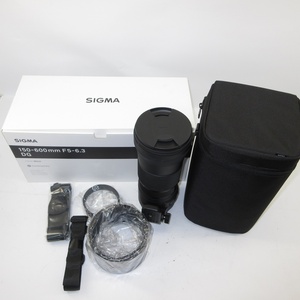 1円〜 SIGMA 150-600mm F5-6.3 DG ニコンマウント カメラ レンズ ※動作未確認 01-2741762【O商品】