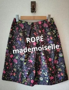 ROPÉ mademoiselle 花柄スカート