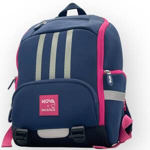 １円〜 ◇美品 入手困難品◇ NOVA×BACKPACK ナイロン ネイビー リュック バックパック デイパック メンズ レディース ユニセックス