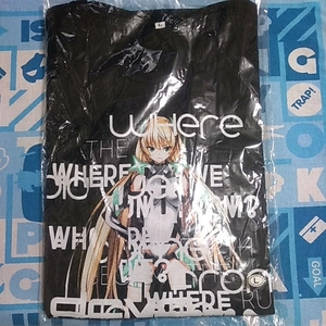 楽園追放 -Expelled from Paradise アンジェラ・バルザック Ｔシャツ Ｌサイズ 黒 カラープリント 未開封新品 虚淵玄 Ｃ８６