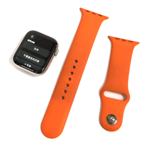 1円 Apple Watch エルメス Series4 44mm GPS+Cellular ステンレス NU742J/A A2008