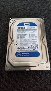 ☆Western Digital(ウエスタンデジタル) WD Blue☆3.5インチHDD☆内蔵ハードディスク☆WD5000AZLX☆500GB☆SATA☆中古正常品☆