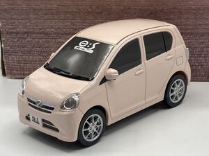 即決有★プルバックカー ダイハツ ミライース ローズ ピンクDAIHATSU Mira e:s カラーサンプル★ミニカー