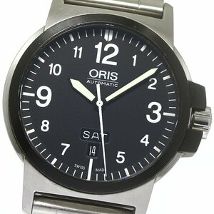 オリス ORIS 7641 アドバンスド デイデイト 自動巻き メンズ 保証書付き_769791【ev20】