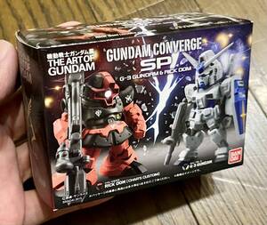 FW GUNDAM CONVERGE SP G3ガンダム＆シャア専用リックドム (機動戦士ガンダム展 THE ART OF GUNDAM限定)