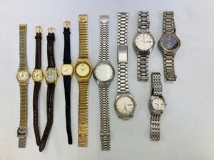 kmm04▼腕時計 10点おまとめ/レディース メンズウォッチ SEIKO.CITIZEN.TECHNOS 未稼働 ジャンク時計▼